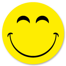 Badge Épingle Rétro 25mm Pins Button | Smiley