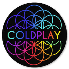 Badge Épingle Rétro 25mm Pins Button | ColdPlay