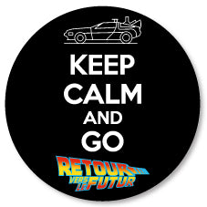 Badge Épingle Rétro 25 mm Pop Culture | Made in France