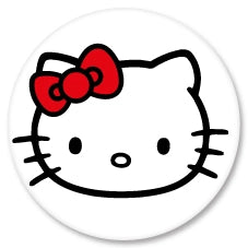 Badge Épingle Rétro 25 mm Pop Culture | Hello Kitty