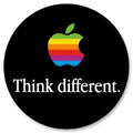 Badge Épingle Rétro 25mm Pins Button | Apple Think different