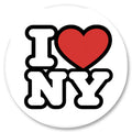 Badge Épingle Rétro 25mm Pins Button | I Love NY New York