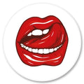 Badge Pins Button Bouche 