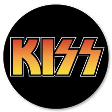 Badge Épingle Rétro 25mm Pins Button | kiss