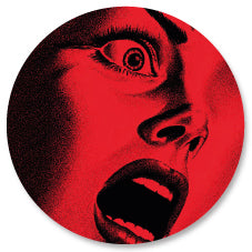 Badge Épingle Rétro 25mm Pins Button | Peur