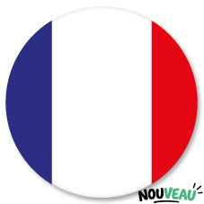 Badge Épingle Rétro 25mm Pins Button | France