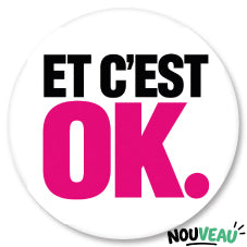 Badge Épingle Rétro 25mm Pins Button | Et C'est Ok.