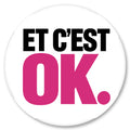 Badge Épingle Rétro 25mm Pins Button | Et C'est Ok.