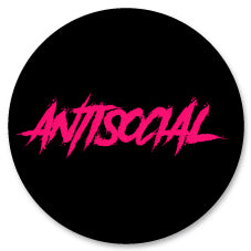 Badge Épingle Rétro 25mm Pins Button | Antisocial