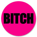 Badge Épingle Rétro 25mm Pins Button | Bitch Rose Flashy