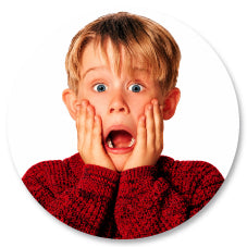 Badge Épingle Rétro 25mm Pins Button | Maman, j'ai raté l'avion ! Kevin McCallister