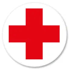 Badge Épingle Rétro 25mm Pins Button | Croix Rouge