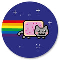 Badge Épingle Rétro 25mm Pins Button | Nyan Cat