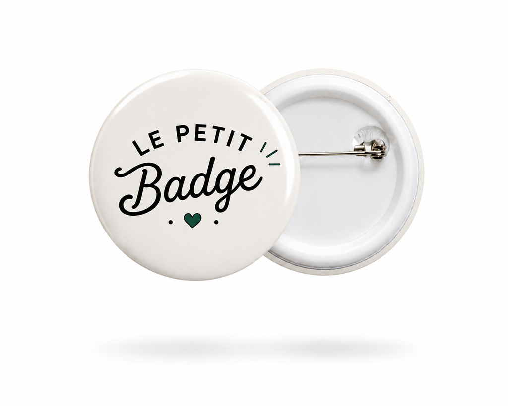 Badge Épingle Rétro 25 mm Pop Culture | Made in France Le Petit Badge