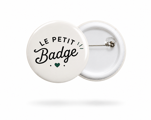 Badge Épingle Rétro 25 mm Pop Culture | Made in France Le Petit Badge